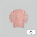 Infinity 8 Knit Sweater - Pink