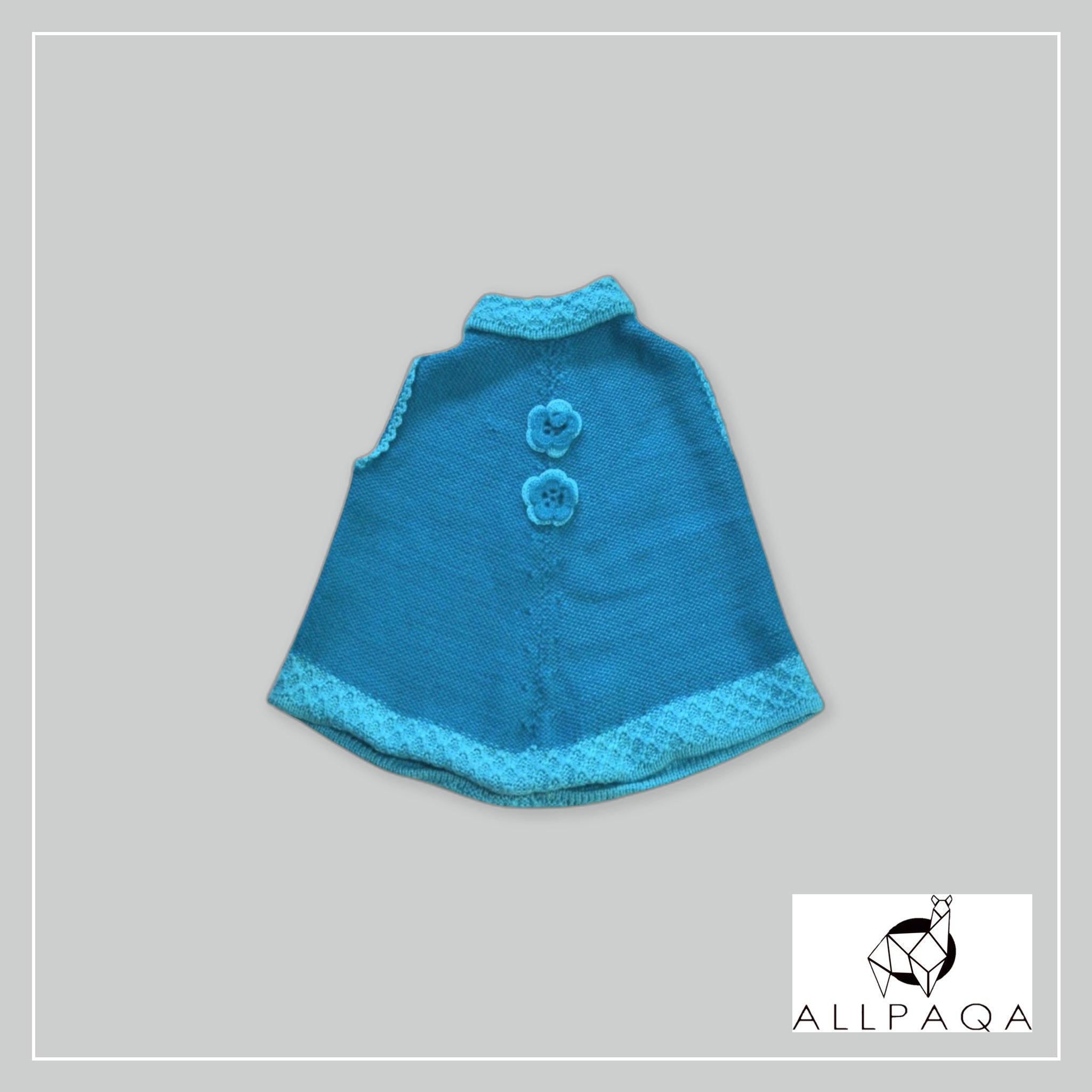 Poncho - Light Blue (Kids)