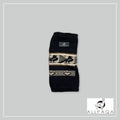 Leg Warmer - Black with Birds