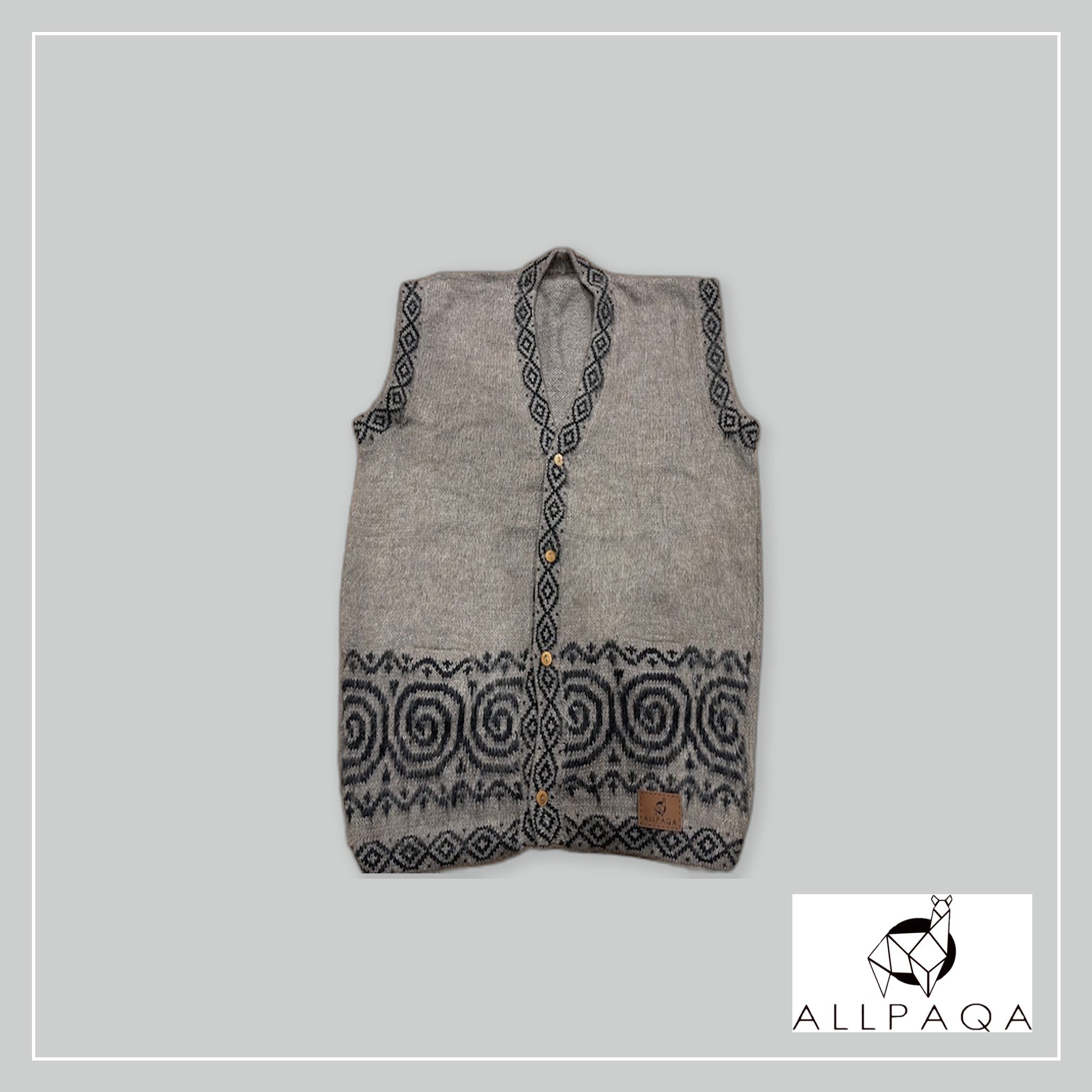 Vest - Spiral Brown