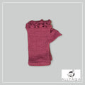 Fingerless glove - Pink