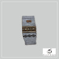Leg Warmer - Gray with Shapes