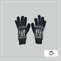 Glove with Alpacas - Black