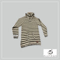 Hoodie - Light Brown and Cream
