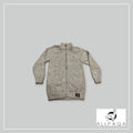 Zip-up Cardigan - Gray