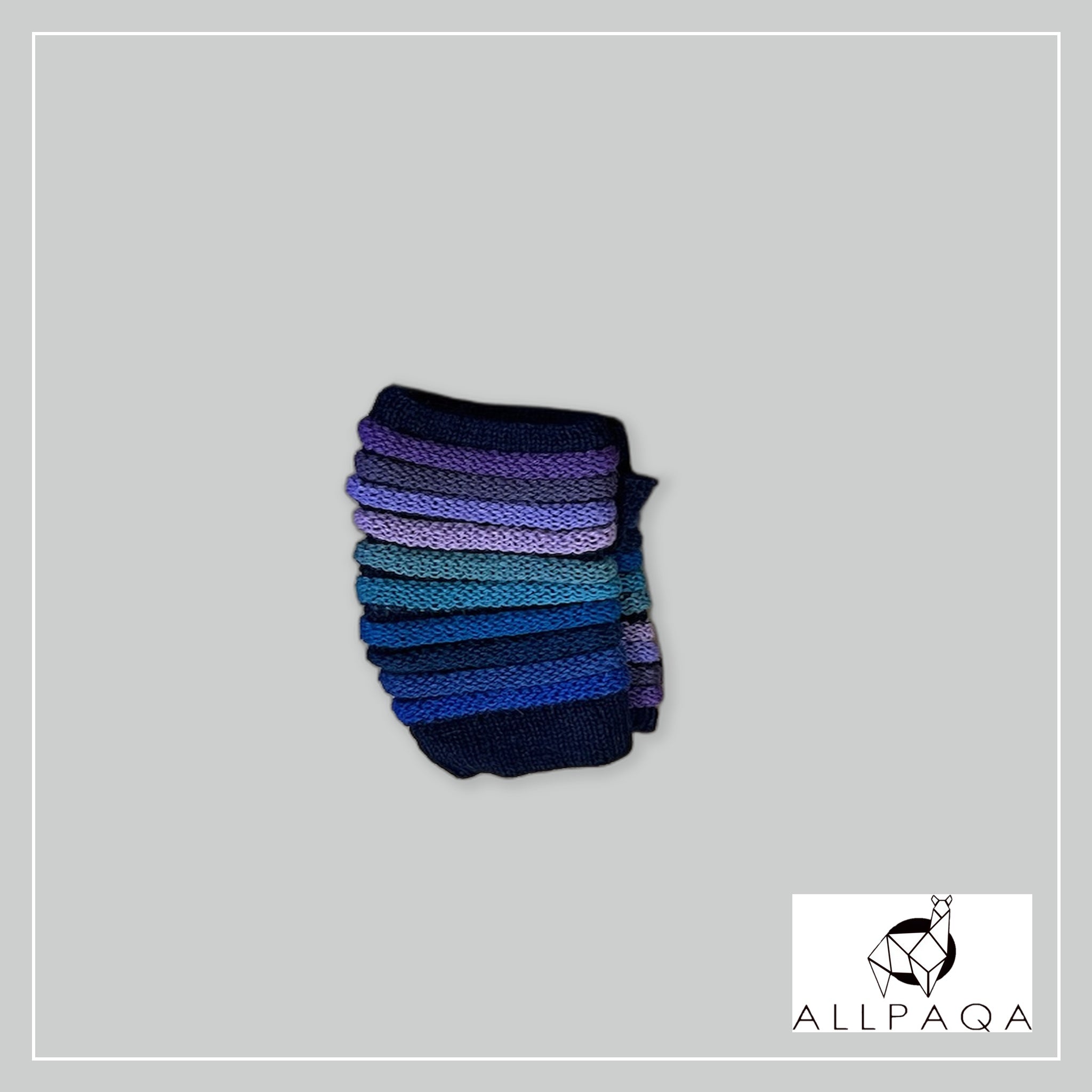 Fingerless Glove - Blue (Thicker)