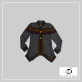 Buttoned Cardigan - Gray and Multicolours