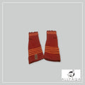 Fingerless glove - Red and orange
