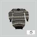 Patterned jersey - Blue with alpacas
