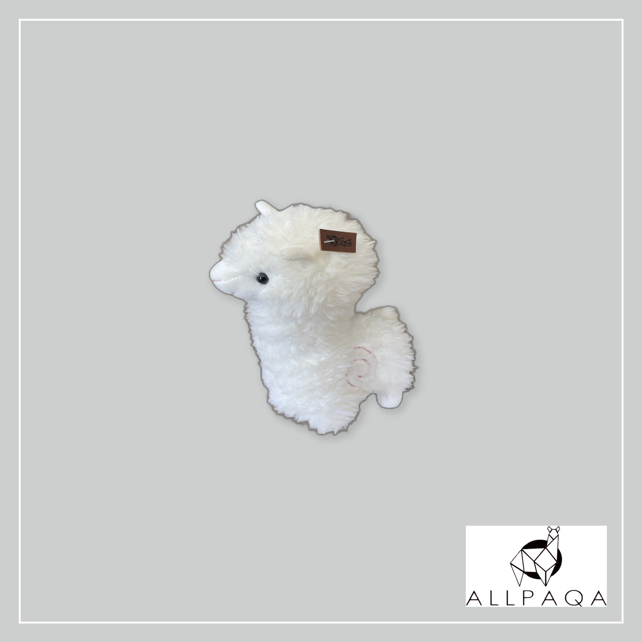 Alpaca Plush Toy - White